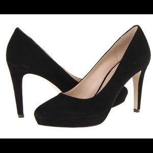 Black 3 inch Suede heels from Nine West